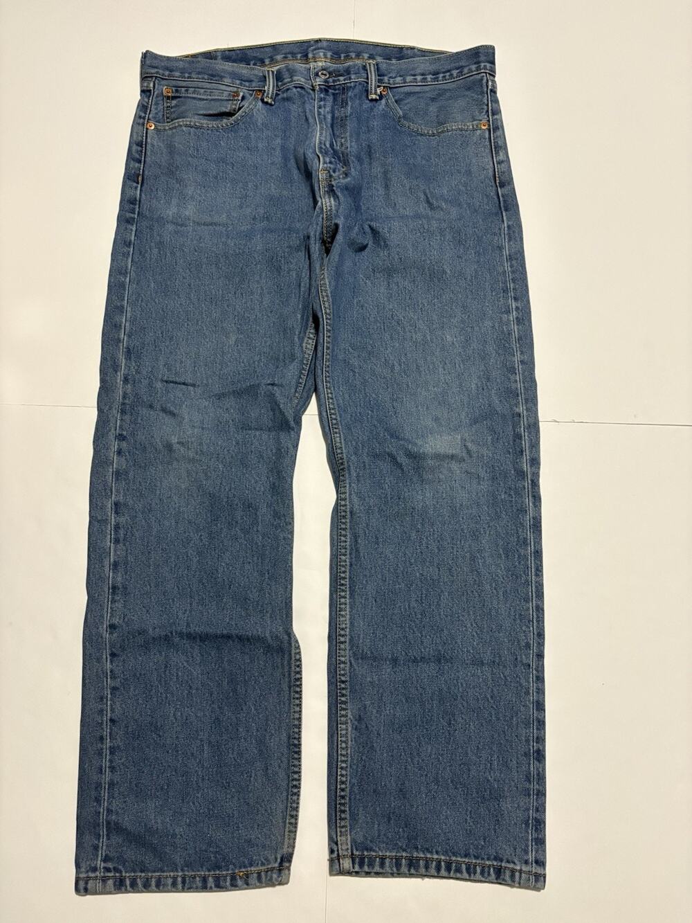 Levi’s 505 Regular Fit Straight Leg Jeans Men’s 38x30 Blue Denim